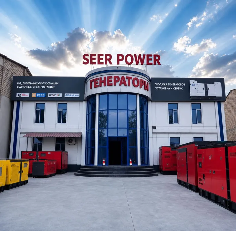генератор | generator | SEER POWER | гарантия | доставка и установка — фото 3