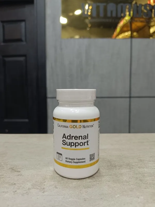 California gold nutrition adrenal support 60 veggie capsules