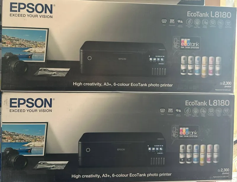 EPSON L8180 (bosma fabrikasi, A3)