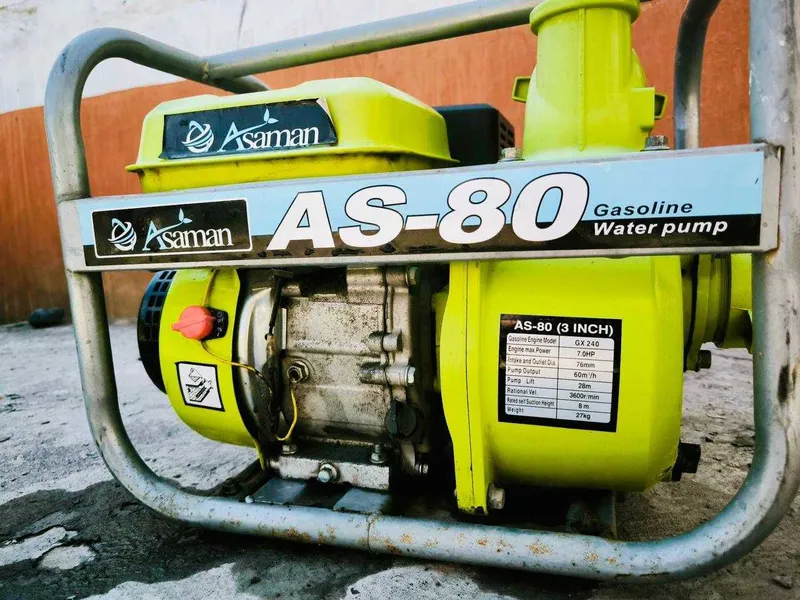 Asaman AS-80 3 dyuym benzinli motopompa 7 HP 1 Asaman AS-80 3 dyuym benzinli motopompa 7 HP 1