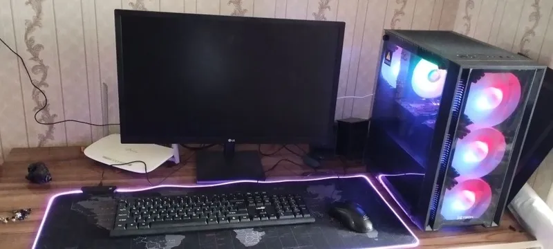 Cs2 uchun 24 monitorli eng budjetniy yengi kompyuter 1