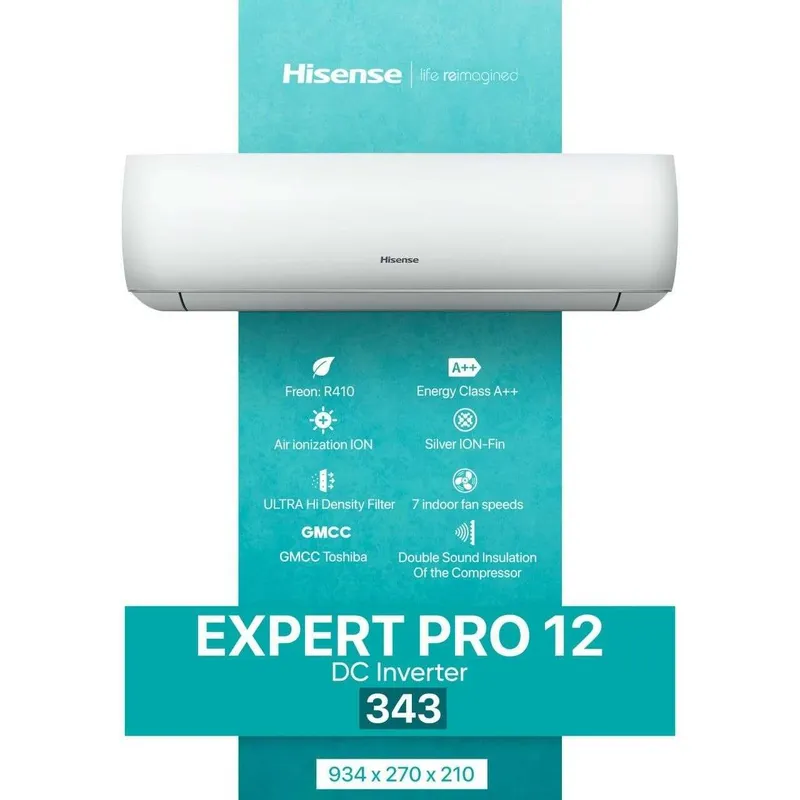 Hisense кондиционер 12/18 Гарантия есть! Доставка!Установка есть! — фото 1