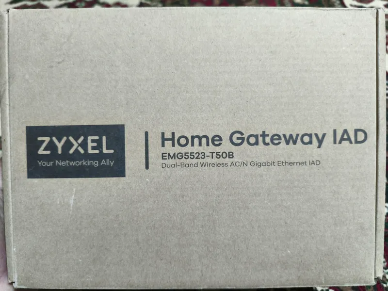 FTTB router HOME GATEWAY ZYXEL EMG5523-T50B — фото 1