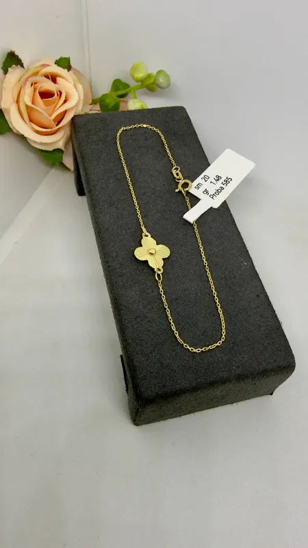 Braslet vancliff 585 proba uzunligi 20 sm