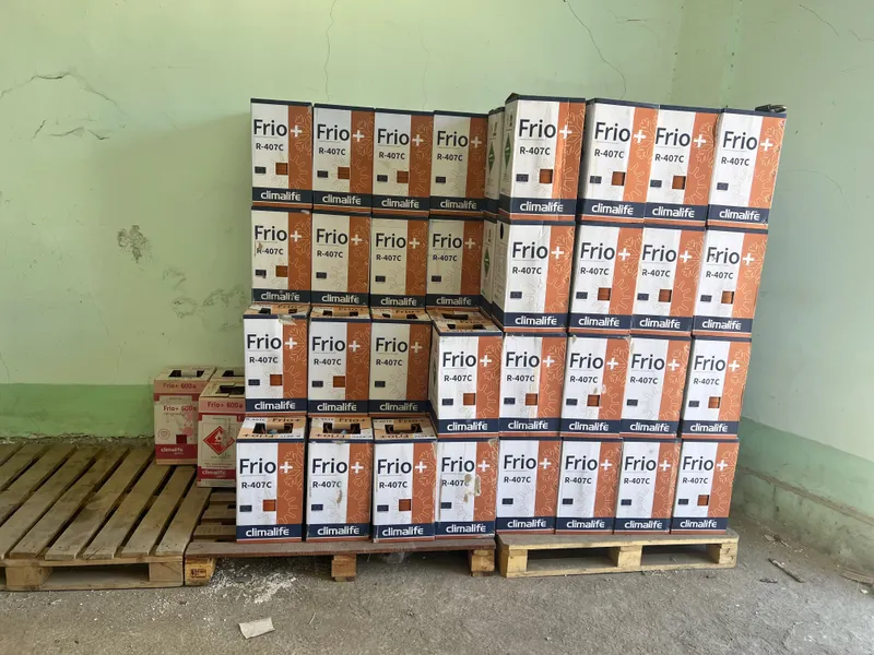 Фреон R134a, R410a, R404a, R407c, R22, R507, R600, R744, R1234yf, R32 7