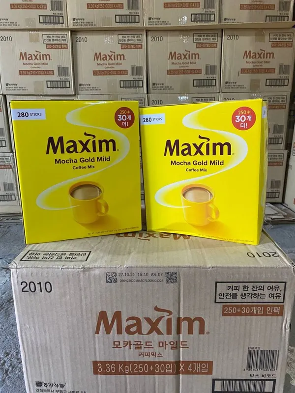 Maxim coffee 3в1 | Кофе Maxim | Корейский кофе | Maxim Mocha Gold Mild 2