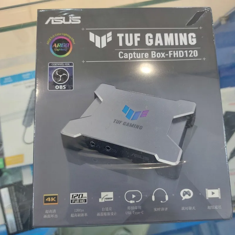 Карта захвата видео asus tuf fhd120 /Видеозахвата (Аналог Avermedia)