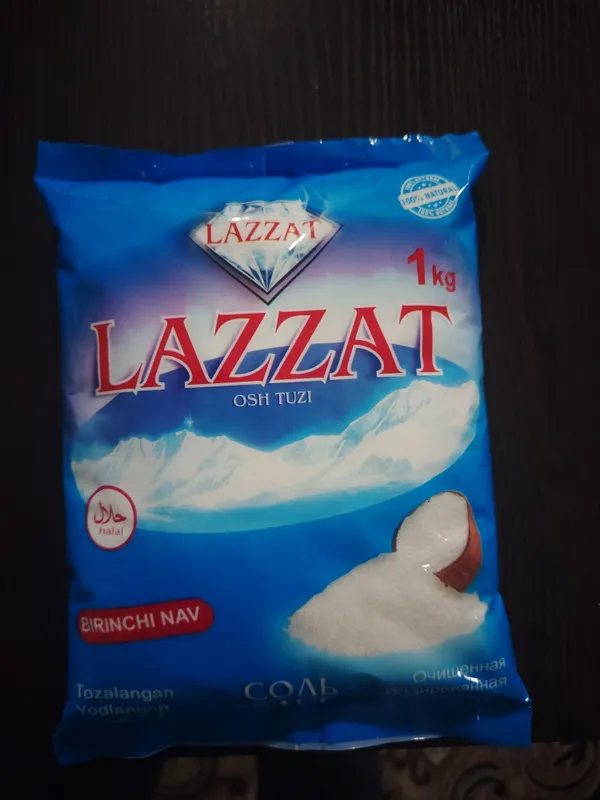 Lazzat osh tuzi 1 kg va 3 kg 6 Lazzat osh tuzi 1 kg va 3 kg 6