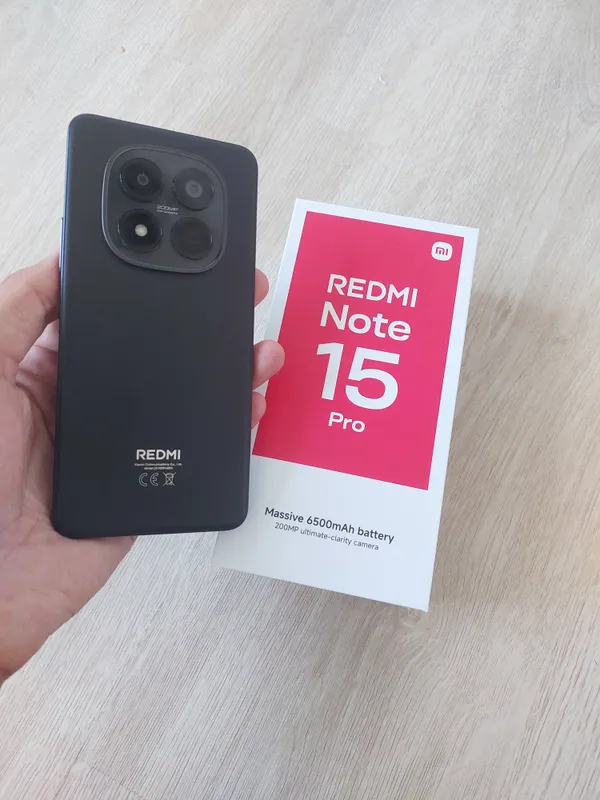 Redmi 15 pro состояние очень хорошее, 2 месяца использовался 1 Redmi 15 pro состояние очень хорошее, 2 месяца использовался 1