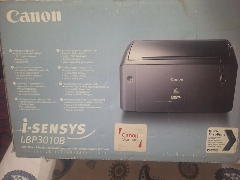 Canon LBP3010B PRINTER sotiladi