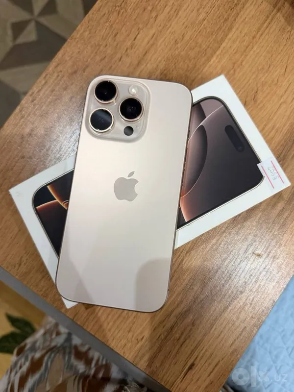 iPhone 16 Pro Desert Titanium / 256 GB / 89% 2 iPhone 16 Pro Desert Titanium / 256 GB / 89% 2