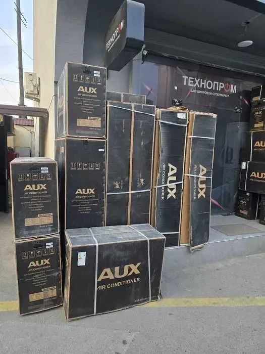Колонный кондиционер AUX 24-36 ИНВ первый руками доставка бесплатно