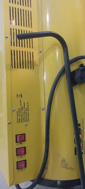 Elektricheskaya teplovoya pushka ROLF 24kVA380 — фото 1
