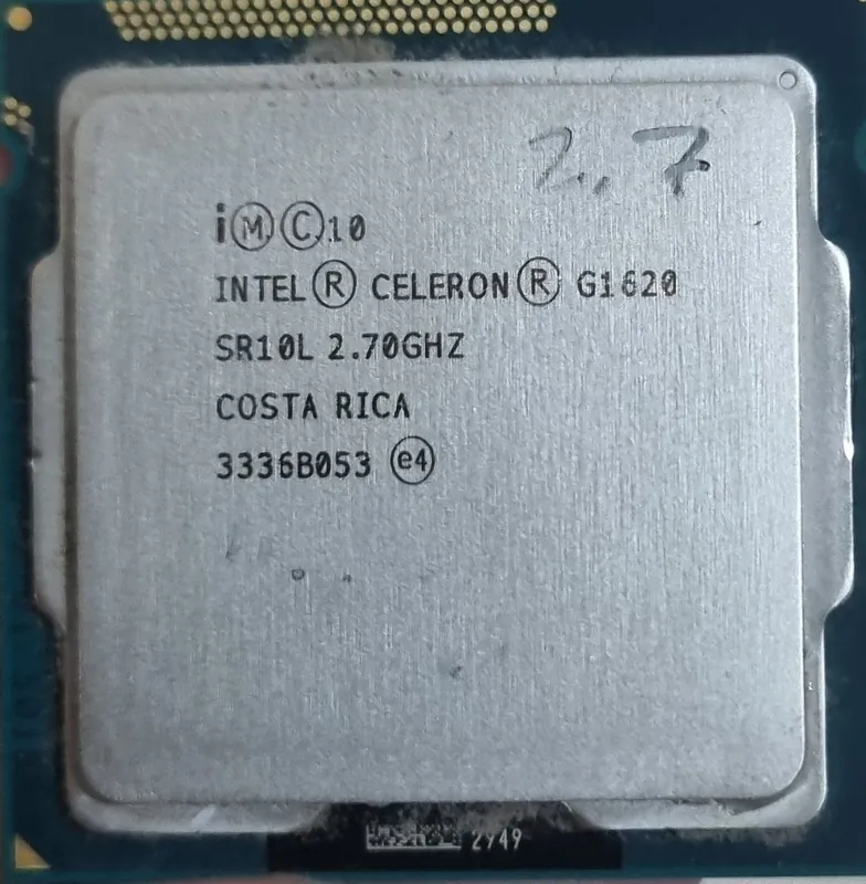 Продаю процессор celeron g1620 использовался не долго