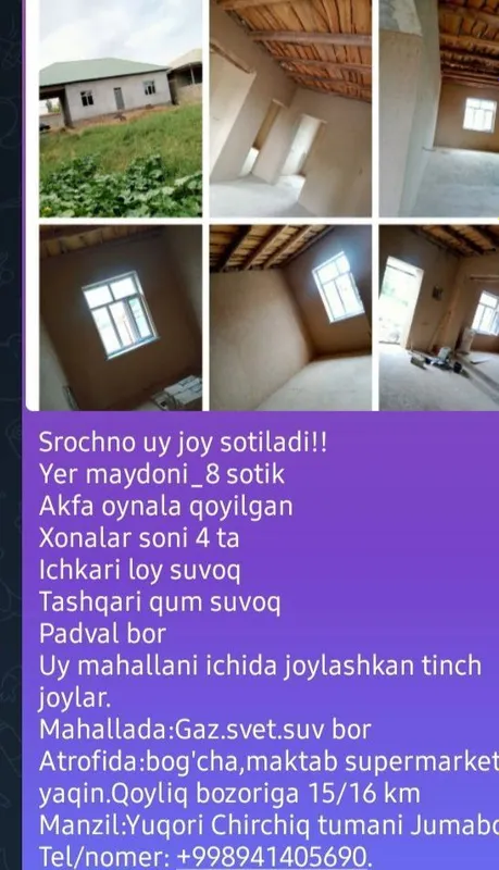Xonadonimiz kochani ortasida 8 Xonadonimiz kochani ortasida 8