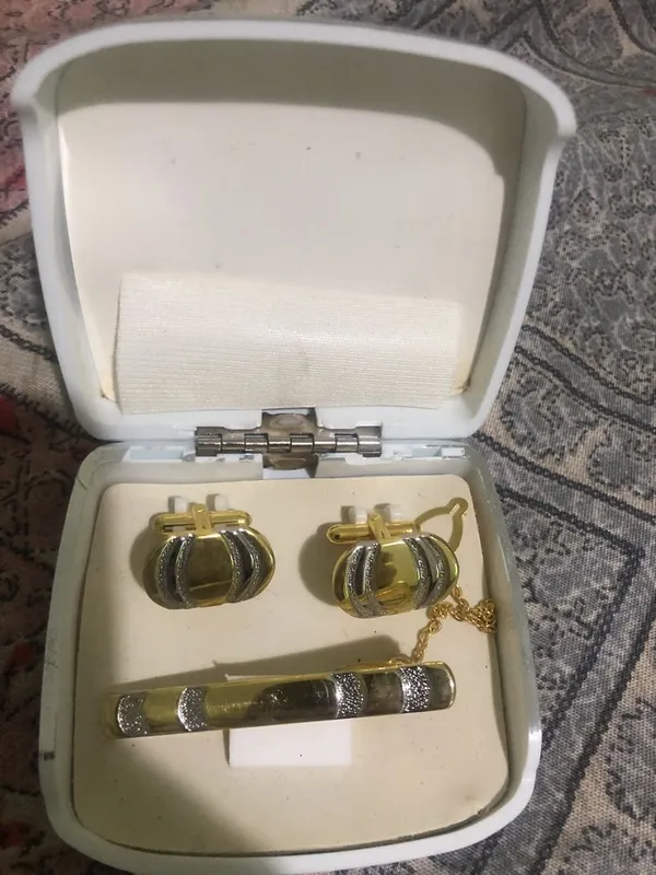 Мужские винтажные запонки
