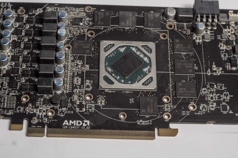 Видеокарты AMD Radeon RX 580 4GB (Голые платы / Samsung) - 2 шт. — фото 1