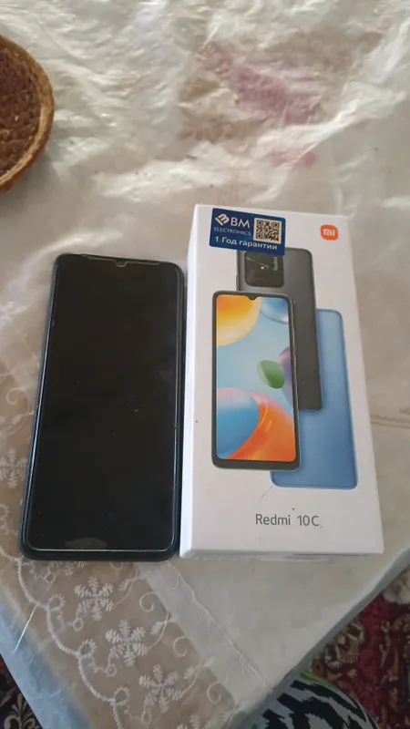 Redmi 10c hotirasi 128 aybi yoq sotmoqchiman