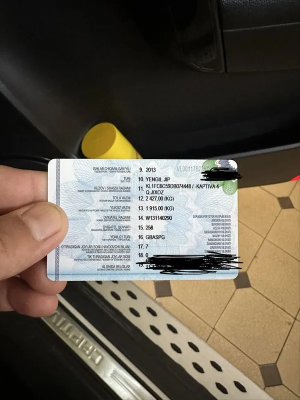 Captiva 3 sotiladi 4 qilingan qayta jixoz ruxsati bor 4