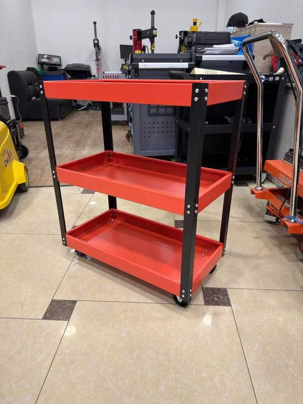 Инструментальная тележка AUTO TOOLS для автосервиса (3 полки) — фото 3
