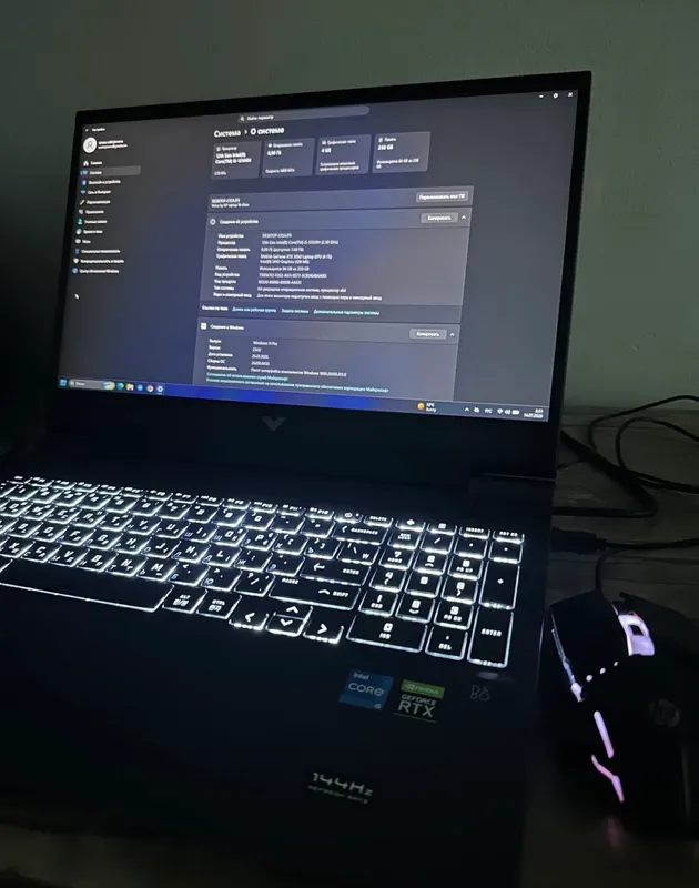 HP Victus 16 ноутбук в идеальном состоянии 3 HP Victus 16 ноутбук в идеальном состоянии 3