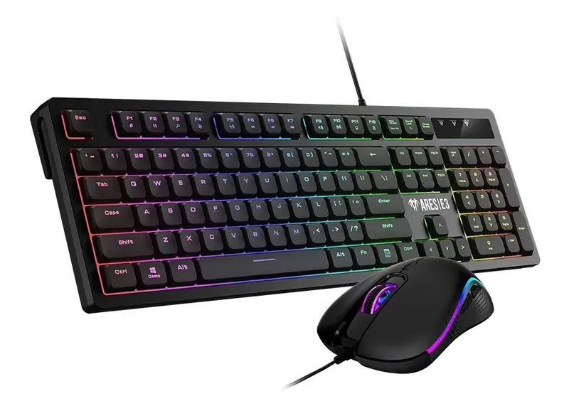 Klaviatura. , Gamdias ARES E3 2-IN-1 Combo.