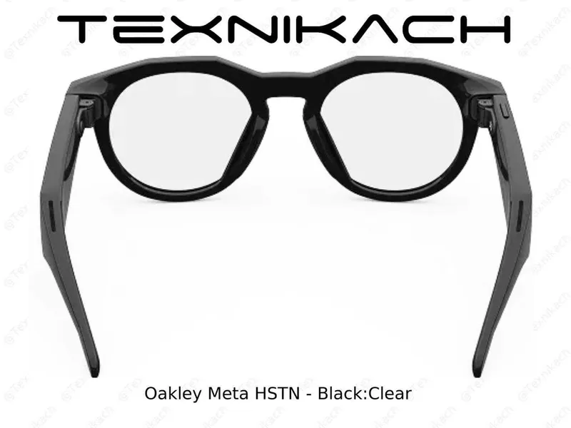 Новый Oakley Meta HSTN - Black/Clear Доставка — фото 2