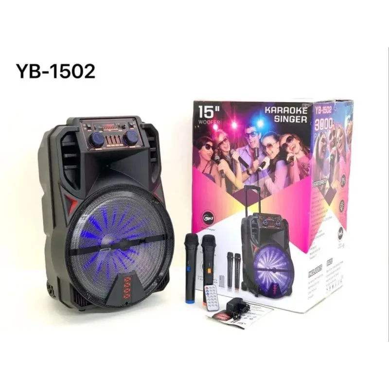 портативная караоке-колонка KARAOKE SINGER YB 1502 — фото 3