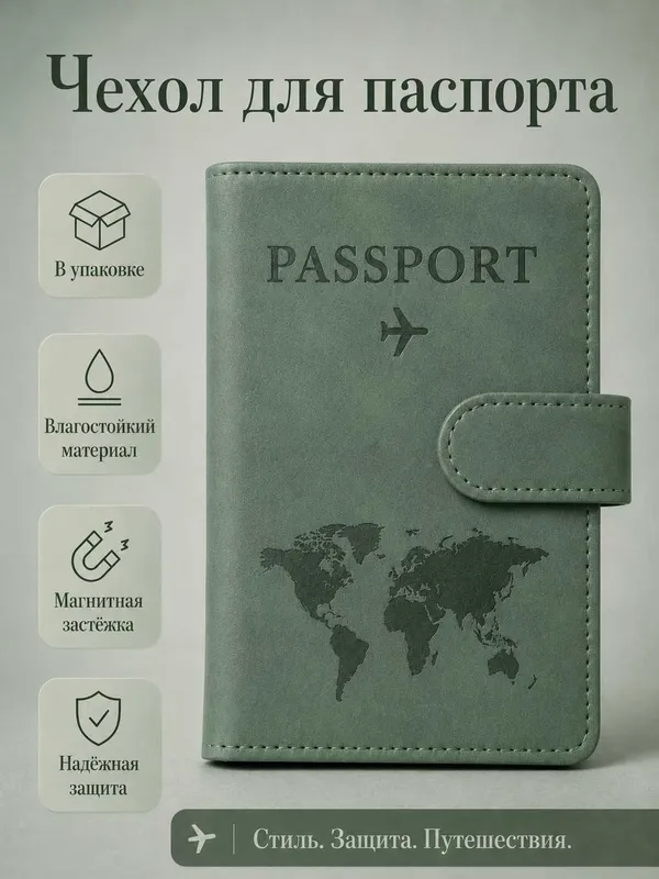 Pasport uchun magnitli himoya chexoli 8 Pasport uchun magnitli himoya chexoli 8
