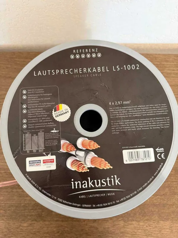Inakustik Premium 2.5 Transparent акустический кабель