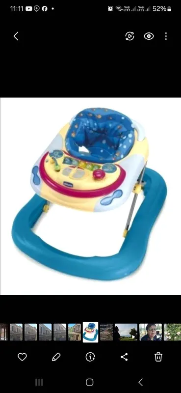 Продаем ходунки Chicco DJ Baby Walker б.у