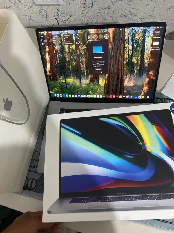macbook pro intel i9 32/1tb ful box — фото 2