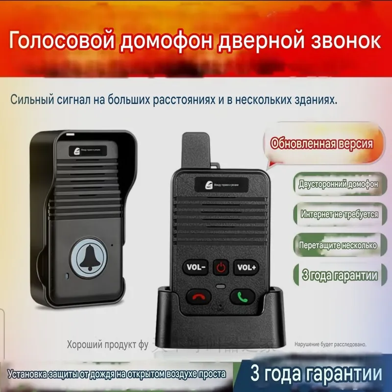 Домофон беспроводной и без WiFi без Сети — фото 5