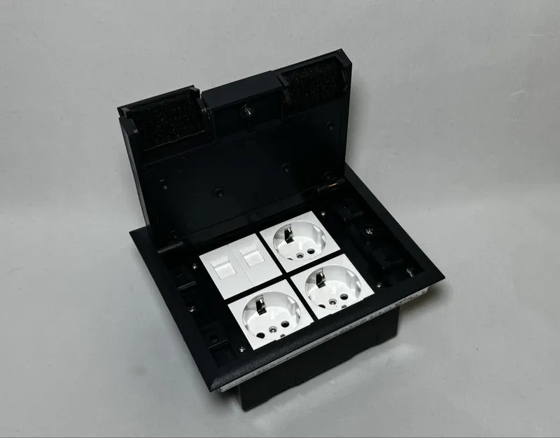 Напольная настольная розетка, лючок Socket, короб в Ташкенте 4