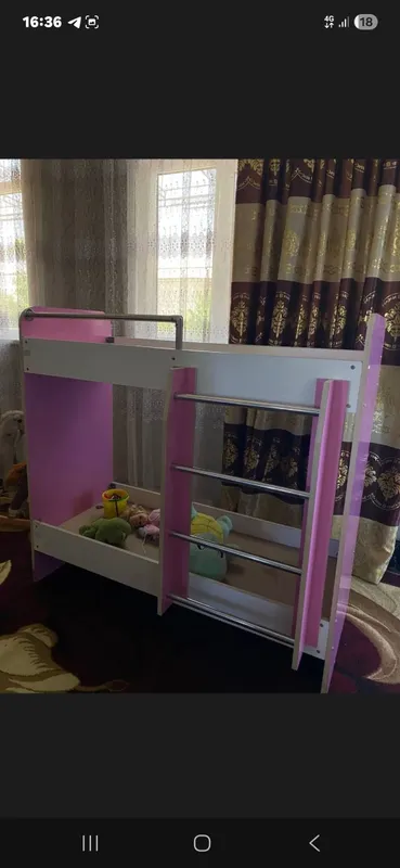 Двухъярусный детский диван 1 Двухъярусный детский диван 1