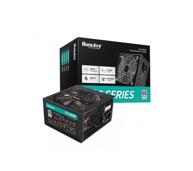 | Блок питания Huntkey ECO750W 80+ 1 | Блок питания Huntkey ECO750W 80+ 1