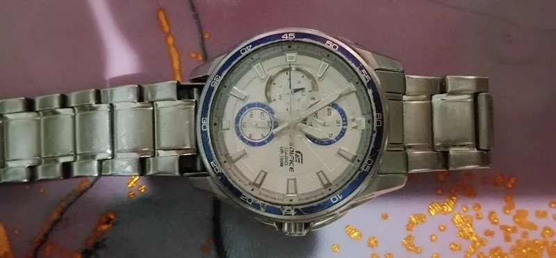 Часы наручные Casio Edifice. Потёртые. 4