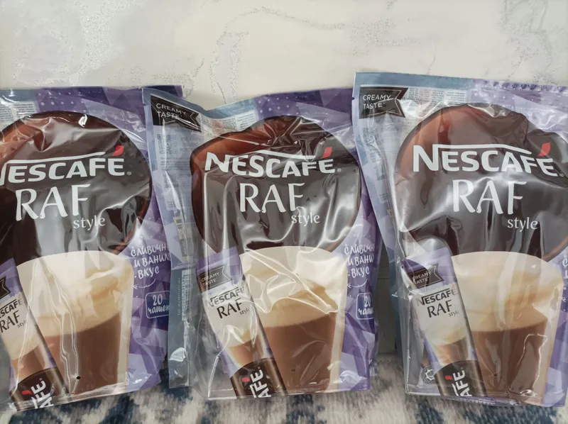 Nescafe raf style ( ванильный вкус) 20 dona 2