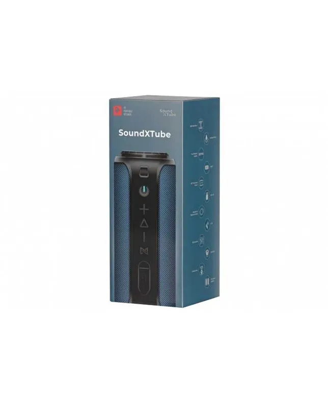 } Колонка 2E SoundXTube TWS Blue — фото 1