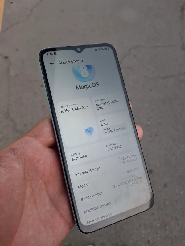 Honor X5B 6 Honor X5B 6