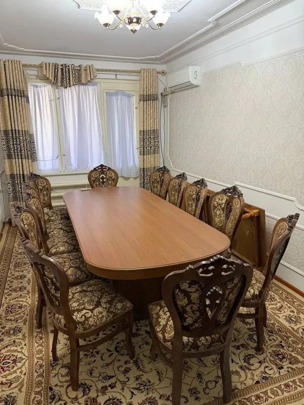 1 та стол 12 та стул сотилади срочно холати янги ишлатилмаган 2