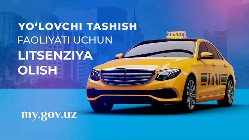 Yo’lovchi tashish uchun litsenziya olish xizmati