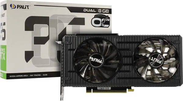 Видеокарта Nvidia RTX 3050 8GB