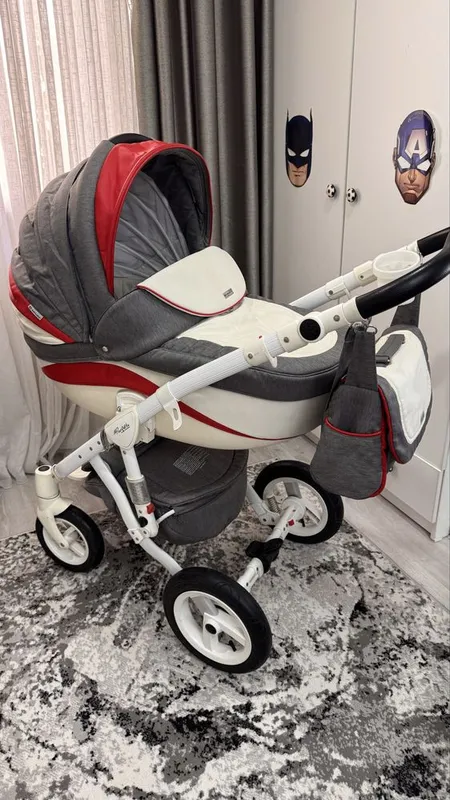 Коляска для ребенка Adamex 3 в 1 3 Коляска для ребенка Adamex 3 в 1 3