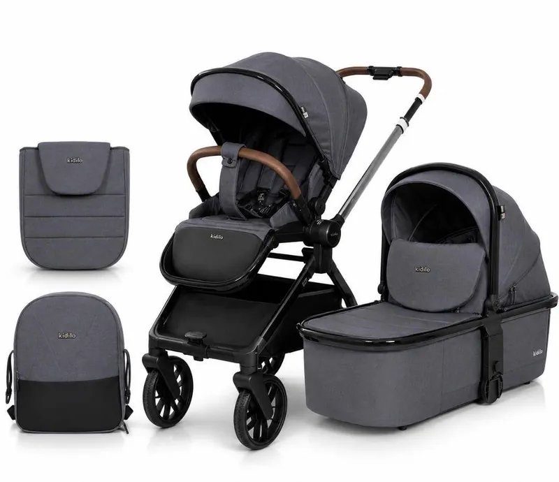 Детская коляска Kidilo D900 2 в 1 1