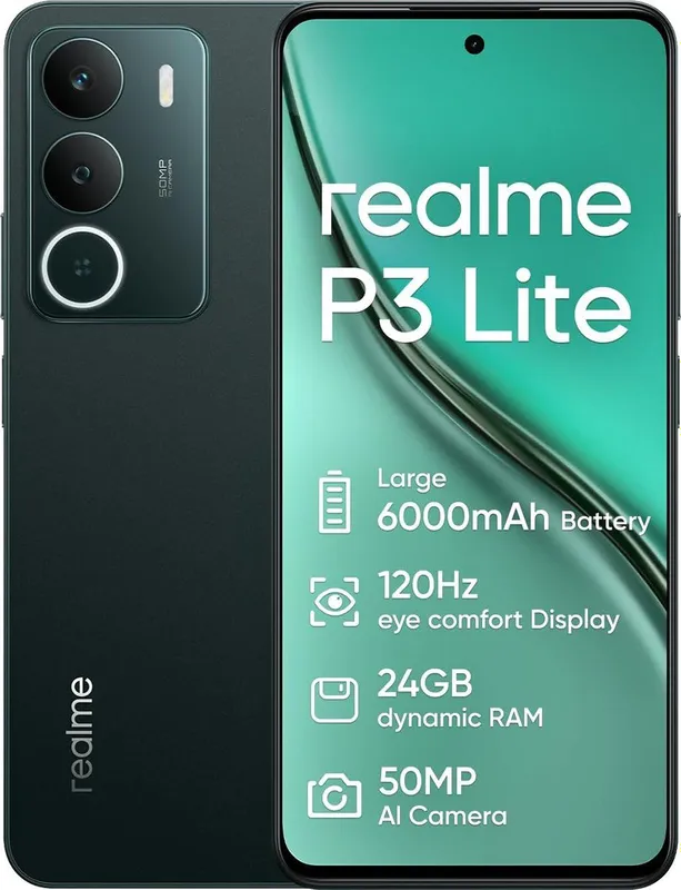 Смартфоны Realme P3 Lite, 4/128 GB.  Доставка. — фото 2