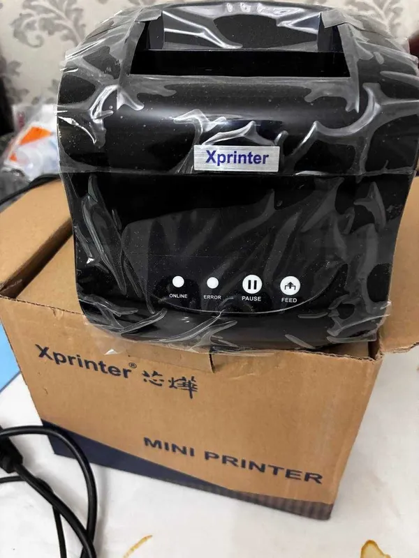 Термопринтер этикеток xprinter XP - 365B/ СОСТОЯНИЕ ОТЛИЧНОЕ/ 1 Термопринтер этикеток xprinter XP - 365B/ СОСТОЯНИЕ ОТЛИЧНОЕ/ 1