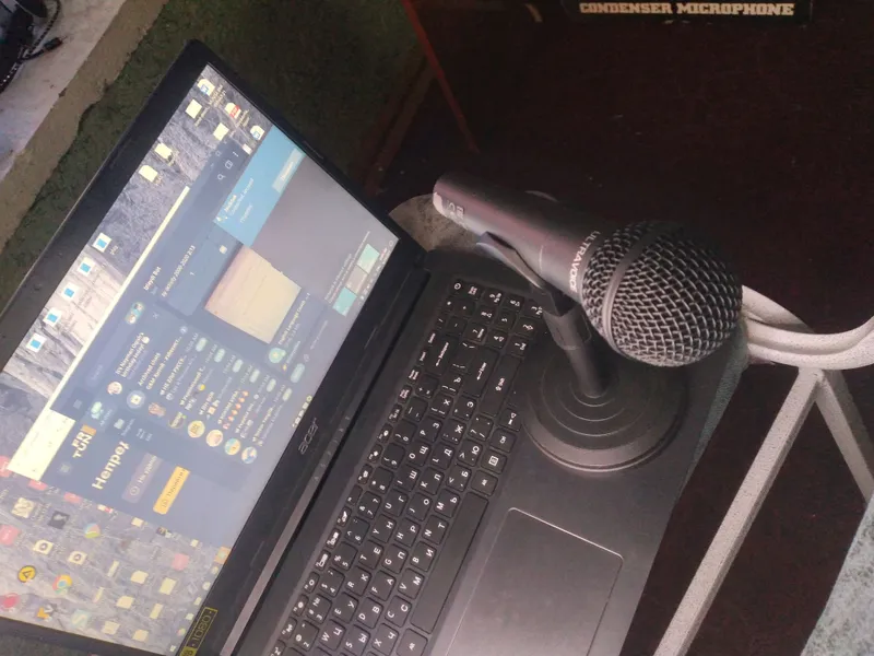 Behringer XM8500 Mikrafon + Mini Stoyka — фото 4
