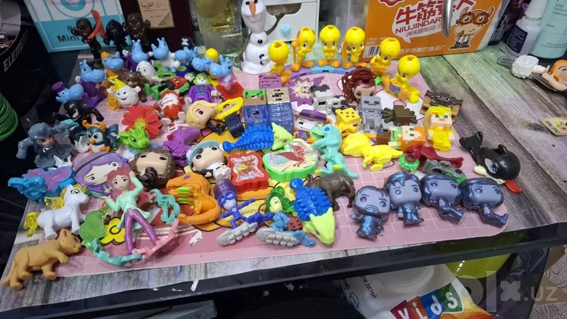 Kinder figuralari — hammasi 10 000, deyarli barcha figuralarga qog‘ozlari bor 1 Kinder figuralari — hammasi 10 000, deyarli barcha figuralarga qog‘ozlari bor 1