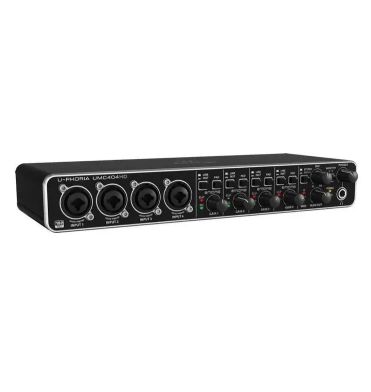 Внешняя звуковая карта Behringer uphoria UMC404hd — фото 1
